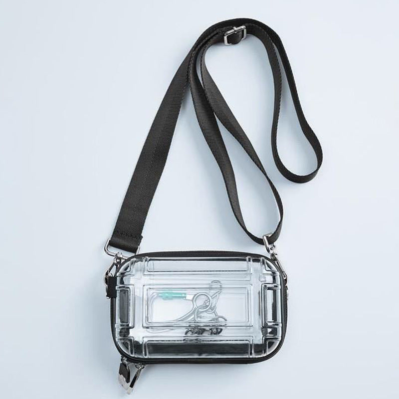 ABS mayorista de almacenamiento transparente mini equipaje de viaje